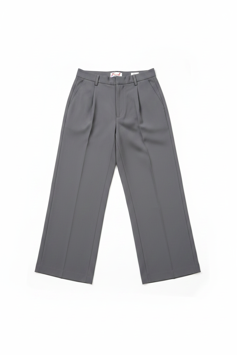Pantaloni grigi - sfondo bianco